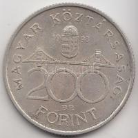 1993. 200Ft Ag "MNB" T:2 Adamo F13
