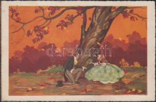 Italian art postcard s: T. Corbella