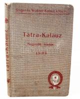 Szontágh Miklós: Tátra-Kalauz. Utmutató a Magas Tátrába s a Tátravidéki fürdőkbe. A Magyarorsz. Kárpátegyesület közreműködésével szerzette IV. kiadás. Térképekkel. Bp. 1908. Singer és Wolfner. 176 p. 4 sztl. lev. + 1 térképmell. Kiadói vászonkötésben
