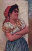 Gypsy girl, s: J. Zenisek Cigány lány, s: J. Zenisek