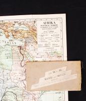 cca 1910 Vegyes térképek: Afrika politikai térképe, Európa és Kis-Ázsia politikai térképe, Ausztráli...