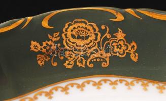 Zsolnay Pompadour étkészlet, összesen: 31 db, nem használt, jelzett, hibátlan eredeti csomagolásban/...