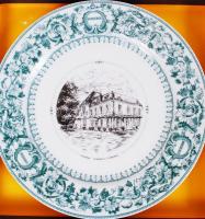 Bernardaud Limoges dísztányérok, jelzettek, matricások, hibátlanok, díszdobozban, d:21 cm összesen: ...