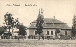 Halmi, gazdasági iskola / agricultural school