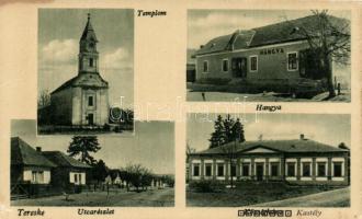 Tereske, kastély, Hangya