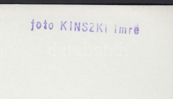 1930-1935 Kinszki Imre (1901-1945): Budapest, a Szent István Bazilika szobrai. Vintage fotó, szerzői...