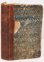 Ötven halotti prédikátziók mellyeket sok úri rendek, és más külömbb-külömbb-féle sorsú hivatalú, állapotú, és idejű halottak felett elmondott néhai Hunyadi Ferentz, debreceni prédikátor, és a Tiszán-túl-való ref. ekklásiáknak superintendense, és most köz-haszonra ki-botsátott Mólnár Ferentz verőtzei prédikátor. Vác, 1805. Félbőr kötés, gerince sérült, belsejében bejegyzéssel.