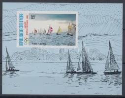 Olimpia előtti év: vitorlázás de Luxe blokk, Year before Olympics: sailing de Luxe block