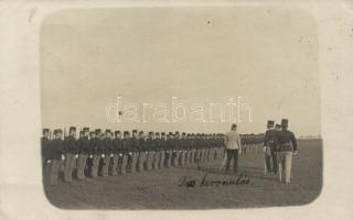 1909 Az Asperni csata emlékére rendezett ünnepély / K.u.K. memorial military parade, photo