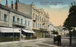 Ivano-Frankivsk (Stanislawów), Sobieski street (small tear)