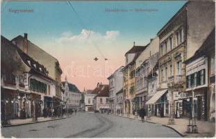 Nagyszeben, Hermannstadt; Disznódi utca, Heltauergasse / street (EK)