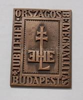 1934. "Jubilehe" szögletes Br plakett T:2