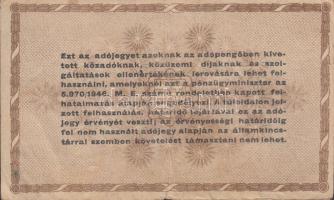 1946. 10.000AP-500.000AP (11x) változatokkal T:vegyes