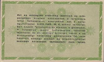 1946. 10.000AP-500.000AP (11x) változatokkal T:vegyes
