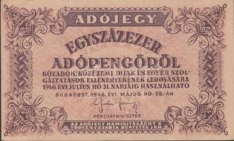 1946. 10.000AP-500.000AP (11x) változatokkal T:vegyes