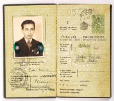 1938 Keményfedeles útlevél