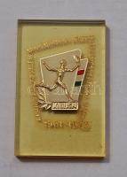 1962. "Kilián" fém plakett műanyagban T:1