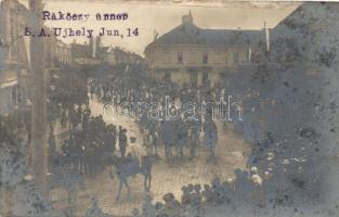 Sátoraljaújhely Rákóczi ünnep (ragasztónyom / gluemark) (fl)