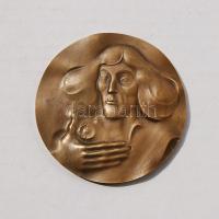 Lengyelország 1973. "Kopernikusz" nagy Br plakett T:2