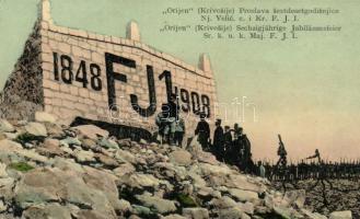 Orijen, Orjen; Franz Joseph's anniversary festival