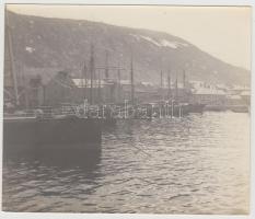 cca 1900-1910 Norvégia, 8 db 16x18 cm-es fotó.