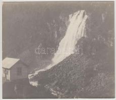 cca 1900-1910 Norvégia, 8 db 16x18 cm-es fotó