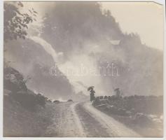 cca 1900-1910 Norvégia, 8 db 16x18 cm-es fotó