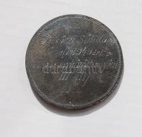 1941. "Bpest-Postagalamb Sport Egyesület" névre szóló nagy fém plakett szign.: Edvi Illés ...