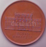 1865. "Magyar Tudományos Akadémia megnyitása". Szign:C.Radnitzky eredeti dobozban T:1 R!