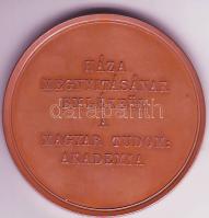 1865. "Magyar Tudományos Akadémia megnyitása". Szign:C.Radnitzky eredeti dobozban T:1 R!