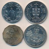 Portugália 1995. 200Esc CuNi "Solor és Timor-szigetek" + 2000. 200E CuNi "Terra Dos Corte-Real" + Vanuatu 1999. 50V "FAO" + Ausztrália 1970. 50c T:1,2 Portugal 1995. 200 Escudos CuNi "Solor and Timor Islands" + 2000. 200 Escudos CuNi "Terra Dos Corte-Real" C:UNC + Vanuatu 1999. 50 Vatu "FAO" +Australia 1970. 50 Cents C:UNC,XF Krause KM#683, 729, KM#8, KM#69