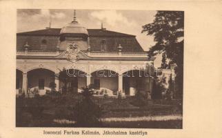 Jászjákóhalma Losonczi Farkas Kálmán kastélya, Divald (EK)