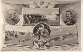 Shooting practice, Franz Joseph, Charles IV, propaganda (EK)