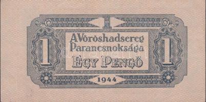 1944. 1P "A Vöröshadsereg Parancsnoksága" eltolódott előlapi nyomattal T:III
Adamo P41A