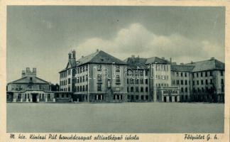 Veszprém, Jutas, Kinizsi Pál Honvéd csapat altisztképző iskola (kis szakadás / small tear)