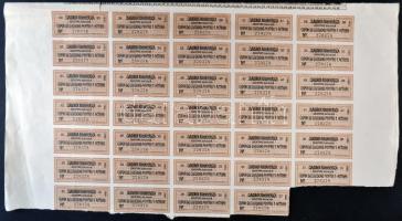 Románia 1940. "CLADIREA ROMANEASCA" részvény 500L-ről klf felülbélyegzéssel T:II
Romania 1...