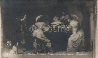 'Giuocatori di Carte' card game, Rubens