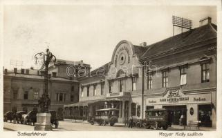 Székesfehérvár Magyar Király Szálloda, Hahn Artúr és Társa Ford és Fordson kereskedése (fl)