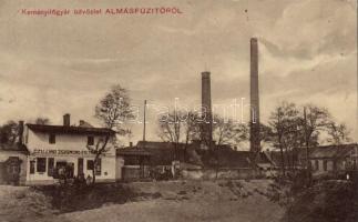 Almásfüzitő keményítőgyár, Czilling Zsigmond és Társa üzlete