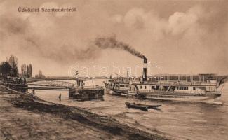 Szentendre, a Leányfalu gőzhajó