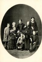 Vladimir Lenin as a pupil with his family (non pc) (EK)