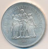 Franciaország 1976. 50Fr Ag "Herkules csoport" T:1-
France 1976. 50 Francs Ag "Hercul...