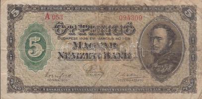 1926. 5P "A 053 - 094309" T:III,III-