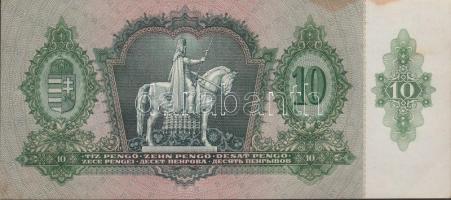 1936. 10P (5x) egymásutáni sorszámmal T:I- (hajtatlan, folt)