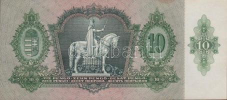 1936. 10P (5x) egymásutáni sorszámmal T:I- (hajtatlan, folt)