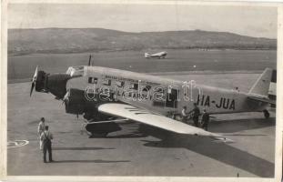 Budapest XVIII. Repülőtér, Vitéz Kaszala Károly repülőjével