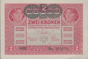 1917. 2K (7x) egymásutáni sorszámmal T:I-,II (hajtatlan)