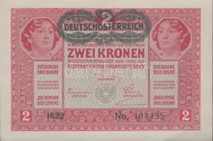 1917. 2K (7x) egymásutáni sorszámmal T:I-,II (hajtatlan)