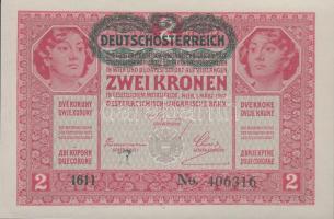 1917. 2K (7x) egymásutáni sorszámmal T:I-,II (hajtatlan)