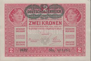 1917. 2K (5x) egymásutáni sorszámmal T:I-,II (hajtatlan)